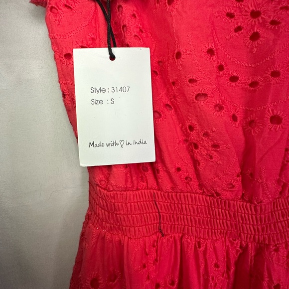 Eyelet Ruffled Dress - Picture 4 of 4